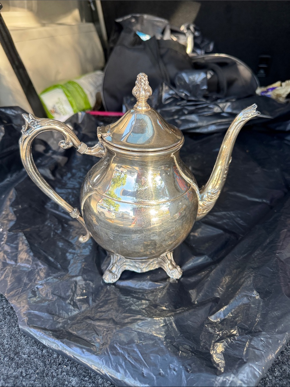 FB rogers silver co tea pot